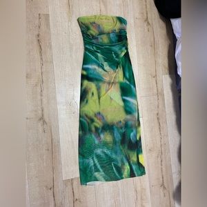 ZARA green dress